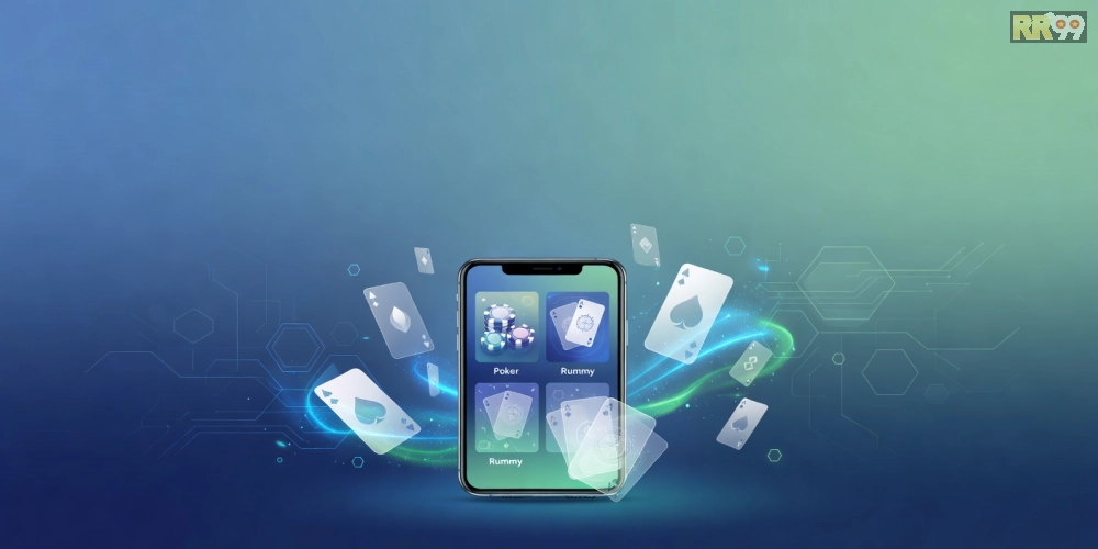 Khái niệm game bài online rr99 với giao diện hiện đại và các trò chơi phổ biến