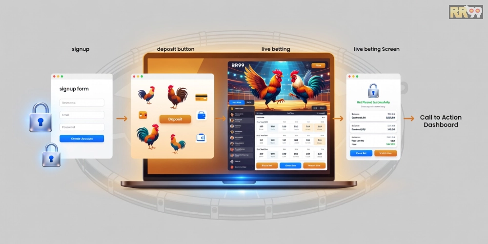 Hướng dẫn từng bước đăng ký và sử dụng đá gà online rr99 an toàn