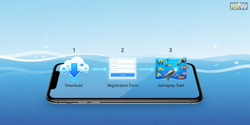 Hướng dẫn từng bước đăng ký và tải game bắn cá online rr99 an toàn