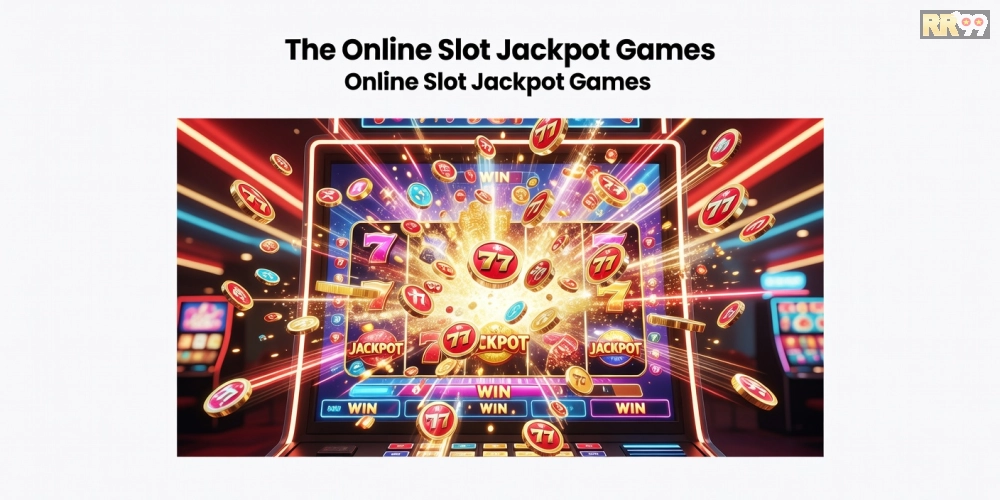 Minh họa khái niệm nổ hũ đổi thưởng rr99 với jackpot hấp dẫn